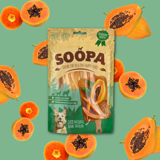 Soopa Hundesnack, Papaya Chews Veggie
