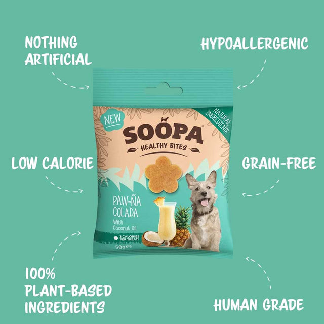 Soopa Hundekekse | Paw-ña Colada Healty Bites Hundekeks