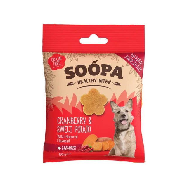 Soopa Hundekekse | Cranberry & Süßkartoffel Bites Hundekeks