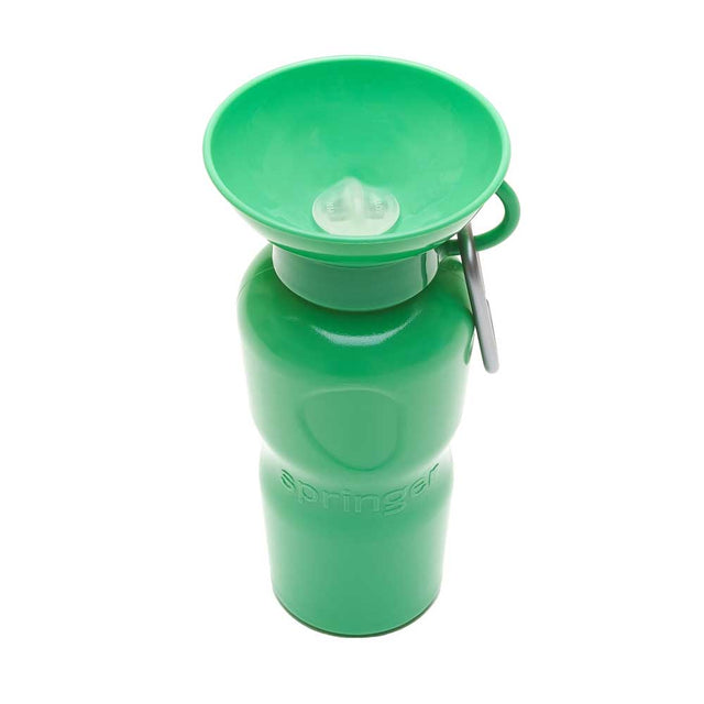 Springland Pets Travel Bottle Classic, Green 650 ml Trinkflasche