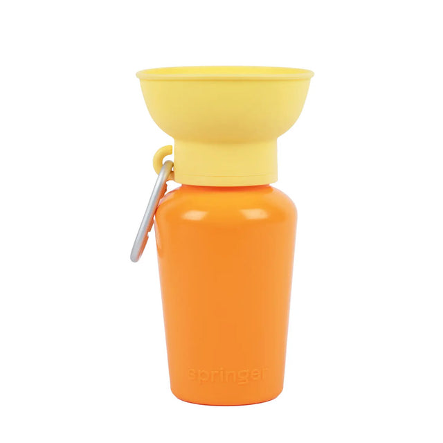Springer Travel Bottle The Flip, Mango/Zitrone 590ml Trinkflasche