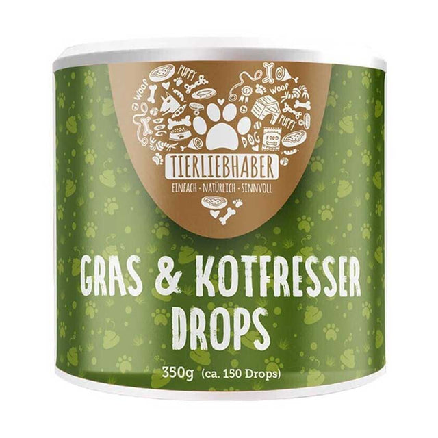 Tierliebhaber Gras & Kotfresser Drops Funktionssnack