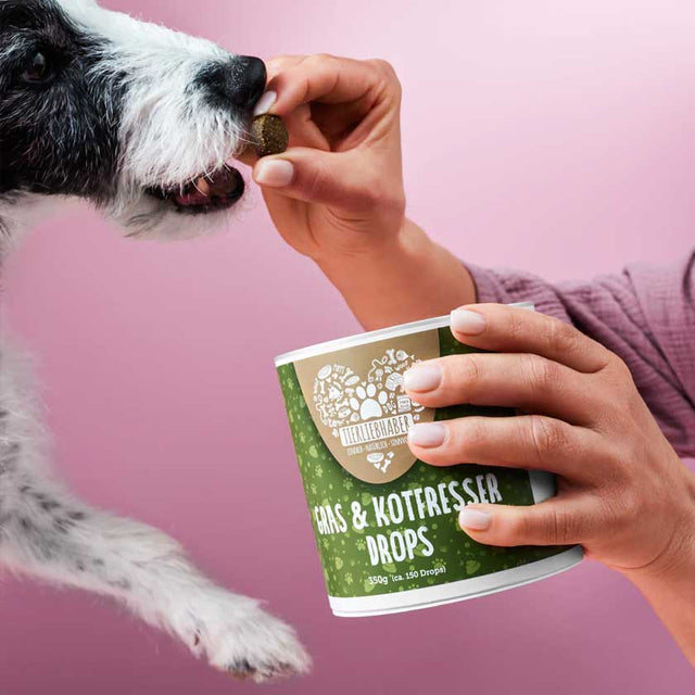 Tierliebhaber Gras & Kotfresser Drops Funktionssnack