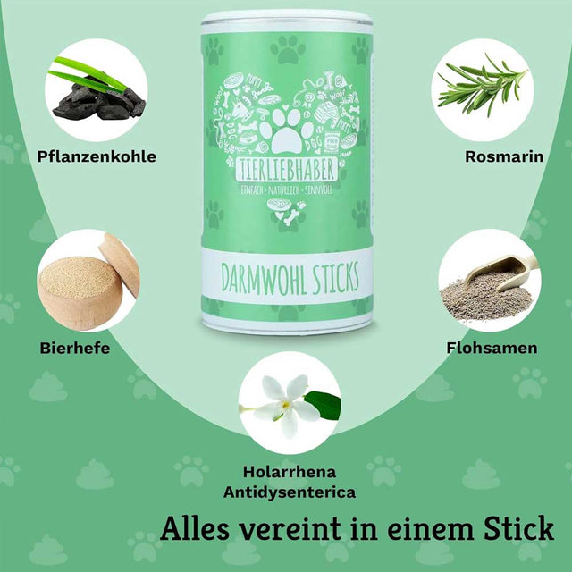 Tierliebhaber Darmwohl-Sticks Funktionssnack
