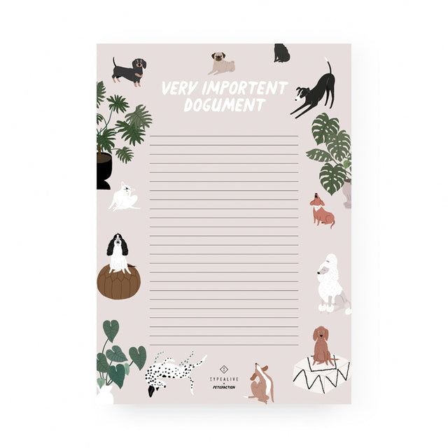 Typealive Notizblock „DOGS“