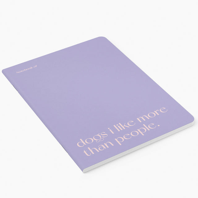 Typealive Notizheft „DOGS I LIKE MORE” Accessoires