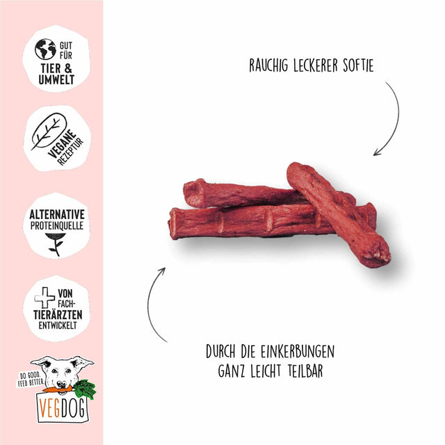 VEGDOG Hundeleckerli Vegan, Beevys Veggie