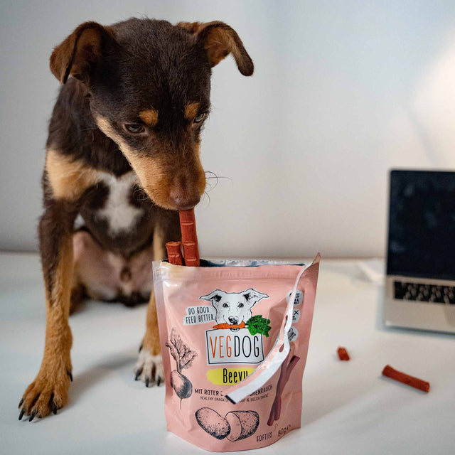 VEGDOG Hundeleckerli Vegan, Beevys Veggie