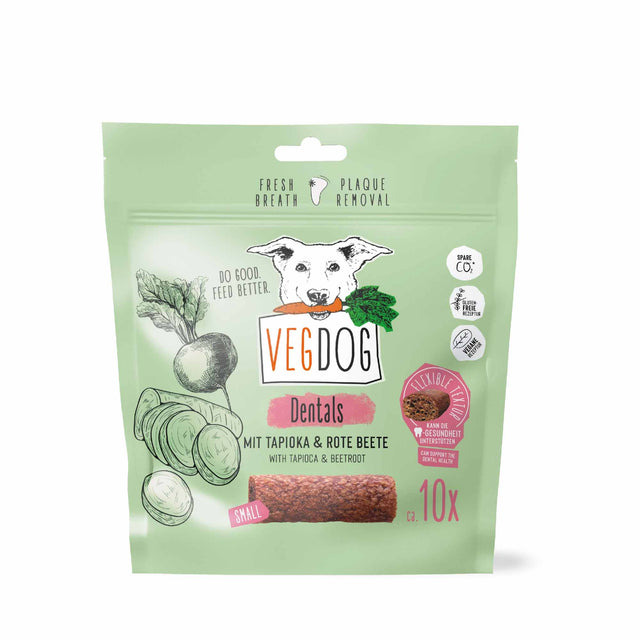 VEGDOG Hundesnack Vegan, Dentals Small Veggie