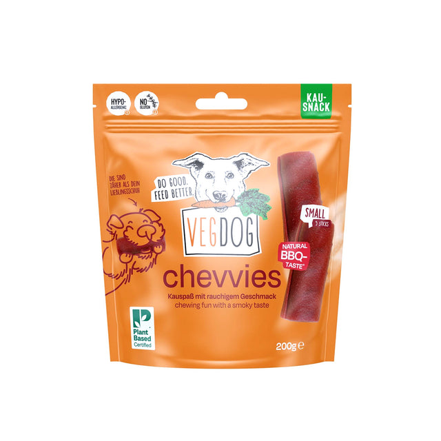 VEGDOG Hundesnack Vegan, Chevvies Small Veggie