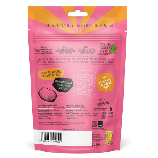 VEGDOG Hundeleckerli, Pops Veggie