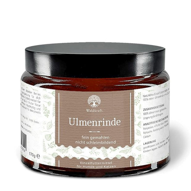 Waldkraft Ulmenrinde - Fein gemahlen, 170g Funktionssnacks