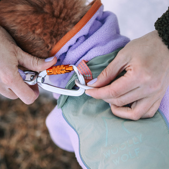 Woolly Wolf Fleece-Pullover Alpha 360, Lavender-Mix Hundepullover