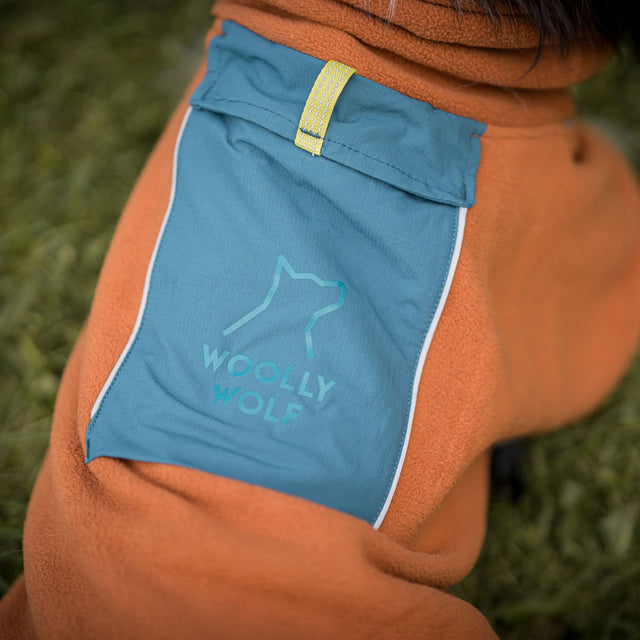 Woolly Wolf Fleece-Pullover Alpha 360, Terracotta-Mix Hundepullover