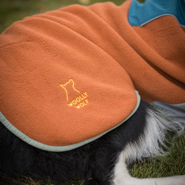 Woolly Wolf Fleece-Pullover Alpha 360, Terracotta-Mix Hundepullover