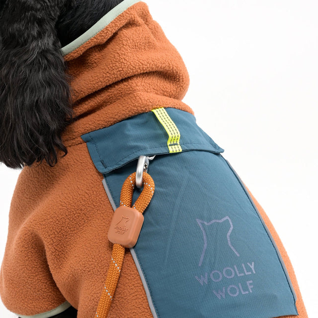 Woolly Wolf Fleece-Pullover Alpha 360, Terracotta-Mix Hundepullover