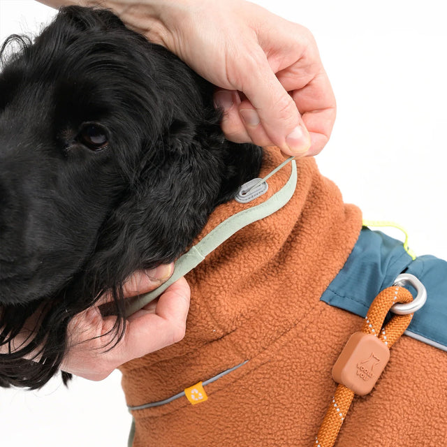 Woolly Wolf Fleece-Pullover Alpha 360, Terracotta-Mix Hundepullover