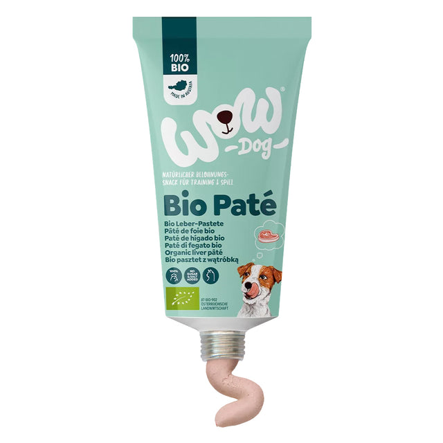 Wow Bio Leberpastete, 80g Hundeleckerli