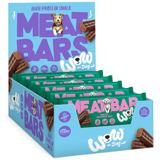 Wow Hundeleckerli Meat Bar – Rind, 40g Hundeleckerli