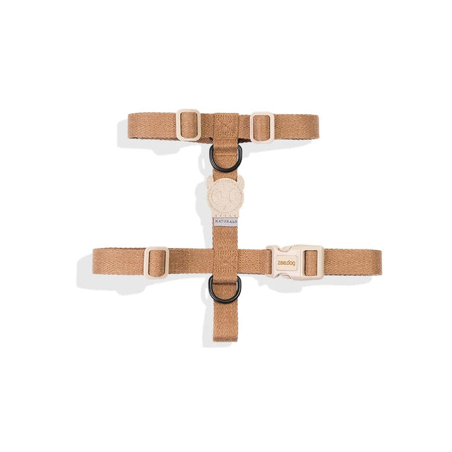 Zee.Dog Hundegeschirr Adjustable H-Harness, Dune Hundegeschirr