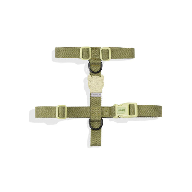 Zee.Dog Hundegeschirr Adjustable H-Harness, Moss Hundegeschirr