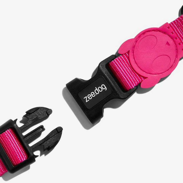 Zee.Dog Hundegeschirr H-Harness, Pink Led Hundegeschirr
