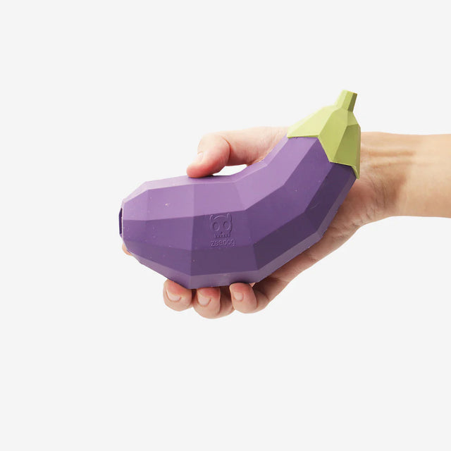 Zee.Dog Hundespielzeug Super Veggiez, Eggplant Interaktiv