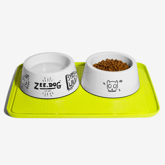Zee.Dog Napfunterlage Zee.Mat, Lime Napfunterlage