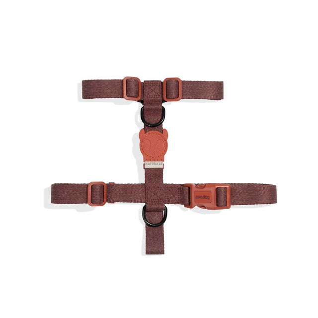 Hundegeschirr H-Harness Naturals, Cocoa