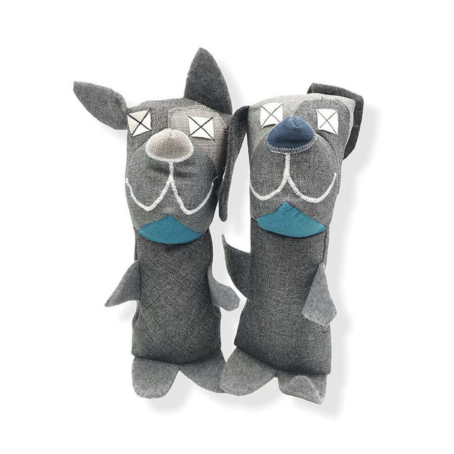 Nufnuf Hundespielzeug Upcycled, Axel Stoffspielzeug