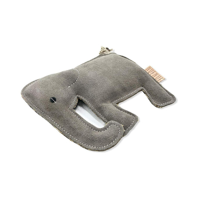 Nufnuf Hundespielzeug Leder SCOOBY ELEPHANT Lederspielzeug