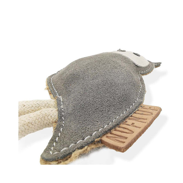 Nufnuf Hundespielzeug Leder SCOOBY EULE Lederspielzeug