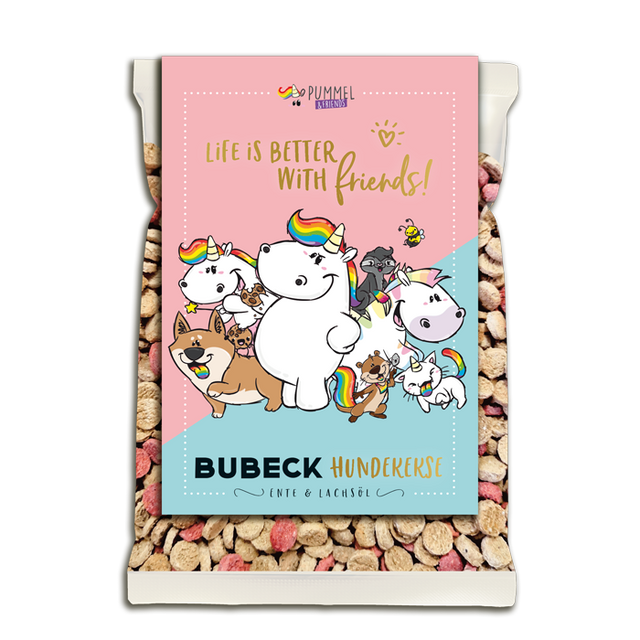 Bubeck Hundekekse Pummel & Friends Konfetti getreidefrei, 210g Hundekeks