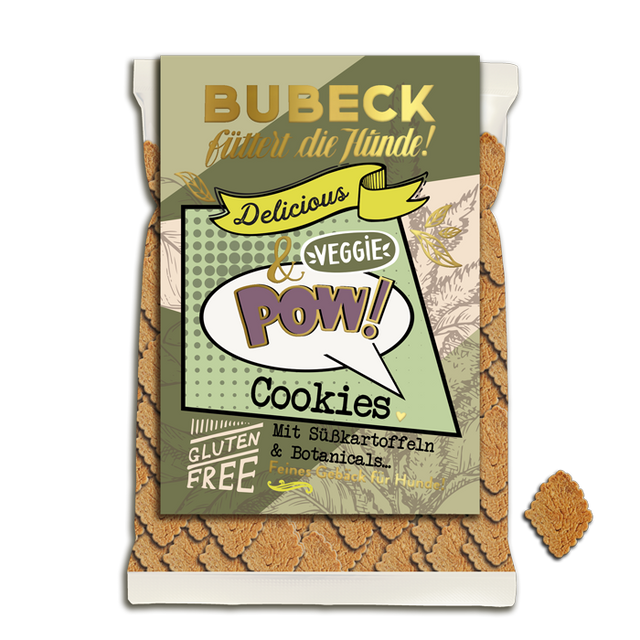 Bubeck Hundekekse Veggie Pow getreidefrei, 210g Hundekeks