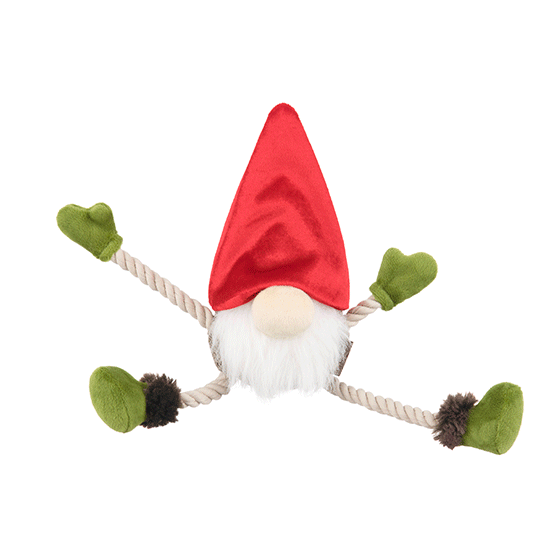 P.L.A.Y. Hundespielzeug | Ned The Gnome Stoffspielzeug