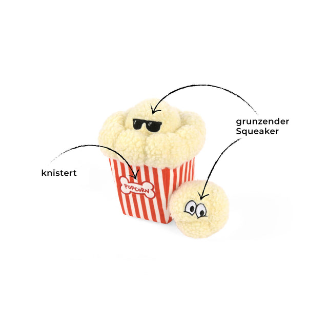 P.L.A.Y. Hundespielzeug | Poppin’ Pupcorn Stoffspielzeug
