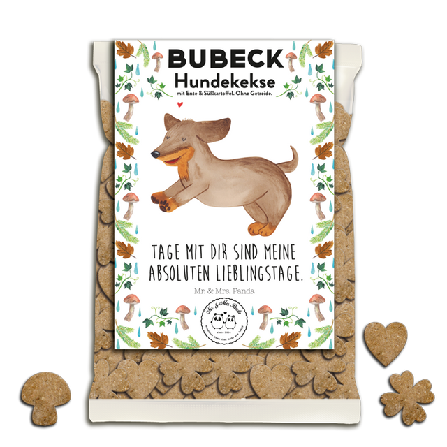 Bubeck Hundekekse Mr. & Mrs. Panda getreidefrei, 210g Hundekeks