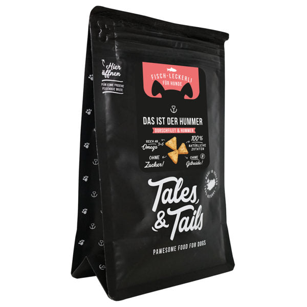 Tales & Tails Hundeleckerli | Das ist der Hummer, 70g Fleischsnacks