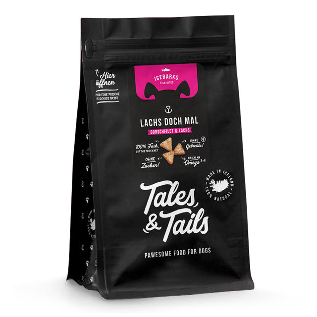 Tales & Tails Hundeleckerli | Lachs doch mal, 70g Fleischsnacks