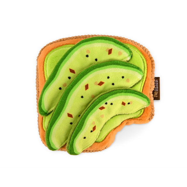 P.L.A.Y. Hundespielzeug, Avo-doggo Toast Stoffspielzeug