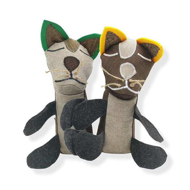 Nufnuf Hundespielzeug Upcycled, Morris Stoffspielzeug