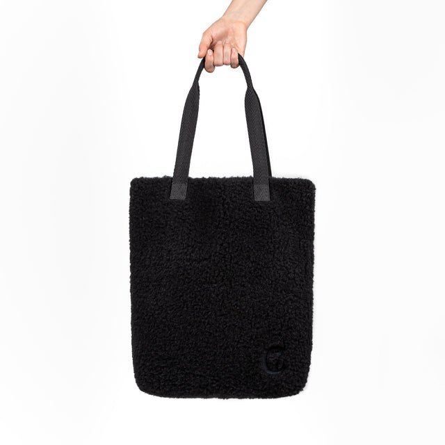 Cloud7 Plüsch Shopper | Black Taschen