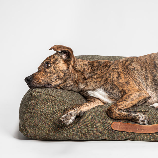 Cloud7 Hundekissen Homey | Mélange Olive Hundekissen