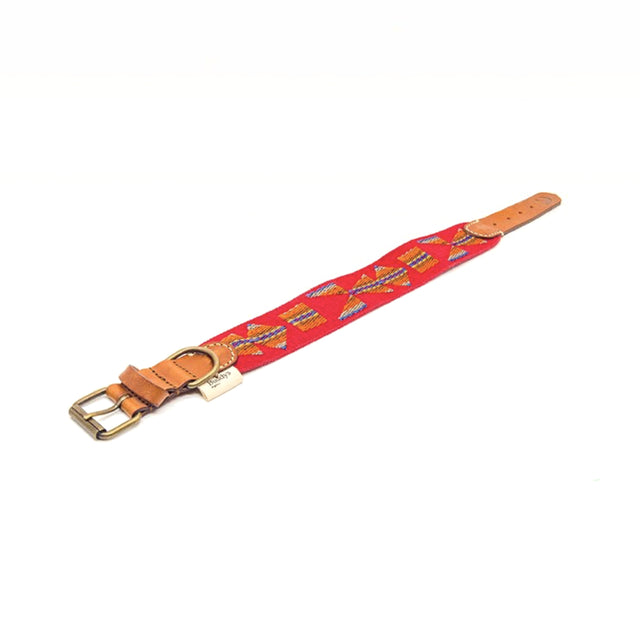 Hundehalsband Etna Red