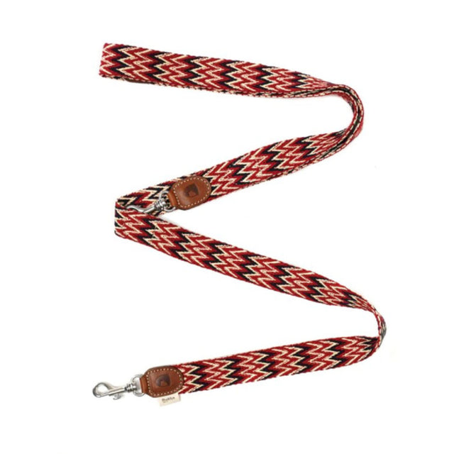 Buddys Dogwear Hundeleine Peruvian Red Hundeleine