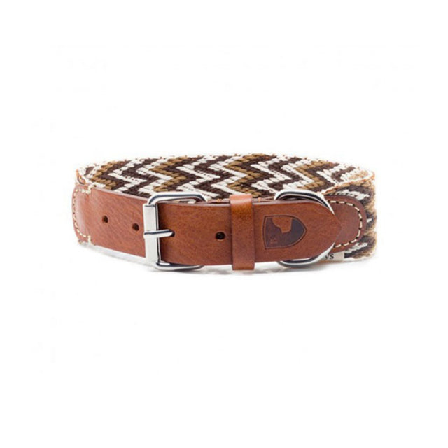 Buddys Dogwear Hundehalsband Peruvian Brown Hundehalsband