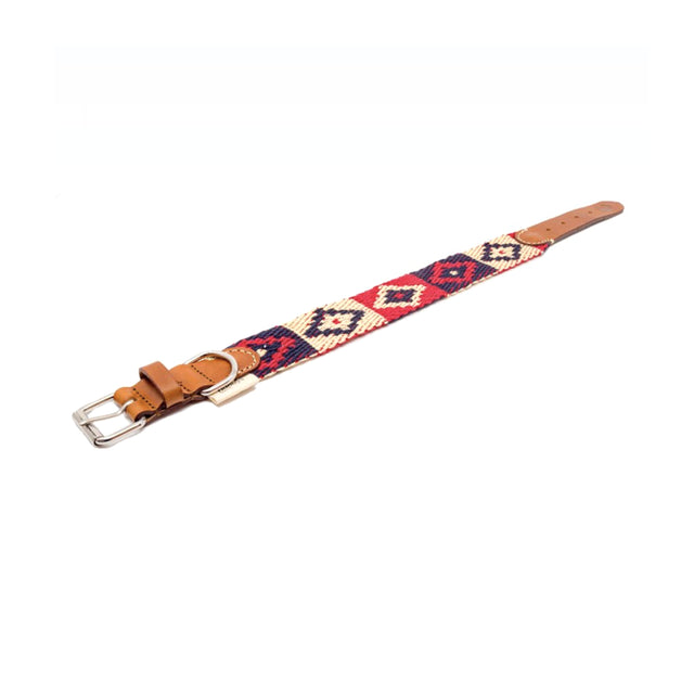 Buddys Dogwear Hundehalsband Peruvian Indian Red Hundehalsband