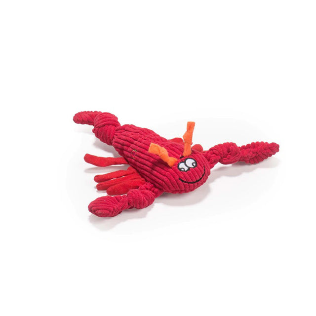 HuggleHounds Hundespielzeug Knottie | McCracken the Lobsta Stoffspielzeug S