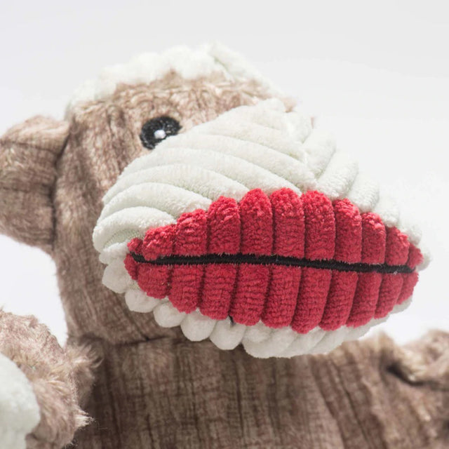 HuggleHounds Hundespielzeug Knottie | Stuey Sock the Monkey Stoffspielzeug