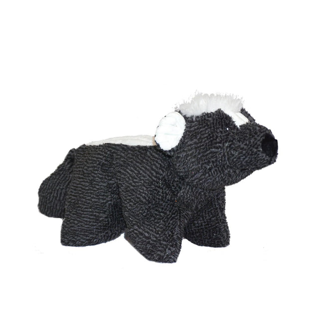 HuggleHounds Hundespielzeug Squooshie | Skunk Stoffspielzeug